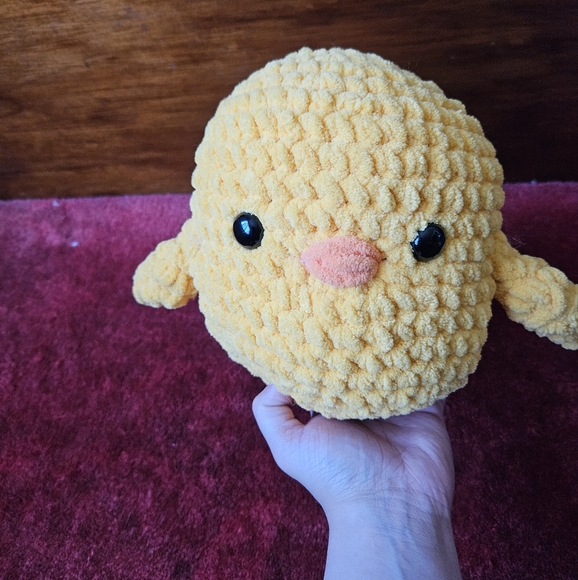 Big Mama Duck Crochet Amigurumi Doll - Picture 2 of 12